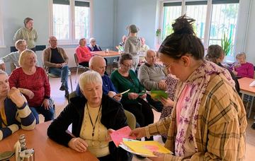 Wzruszające spotkanie wielkanocne u seniorów