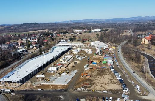 Półmetek budowy Przystanku Karkonosze