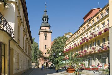 Cieplice latem w PRL