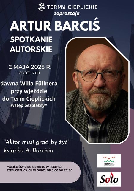 Spotkanie autorskie z Arturem Barcisiem w Jeleniej Górze