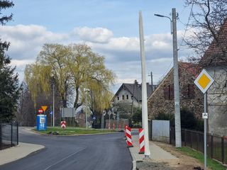 Trwa przebudowa ulicy przy wiadukcie