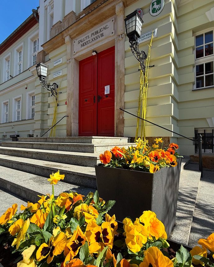 Wielkanocne dekoracje na starówce