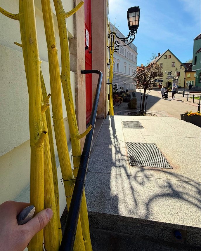 Wielkanocne dekoracje na starówce