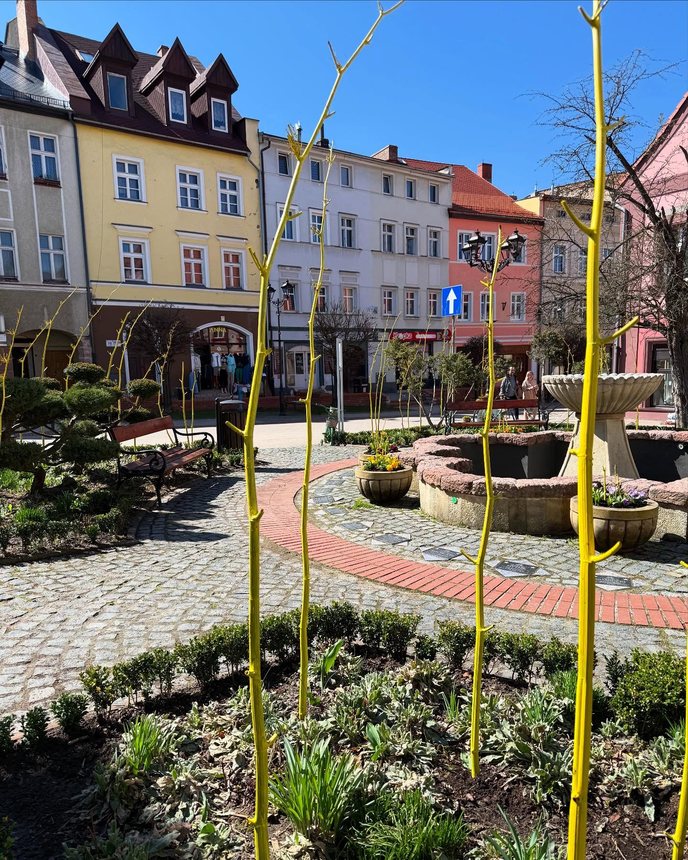 Wielkanocne dekoracje na starówce