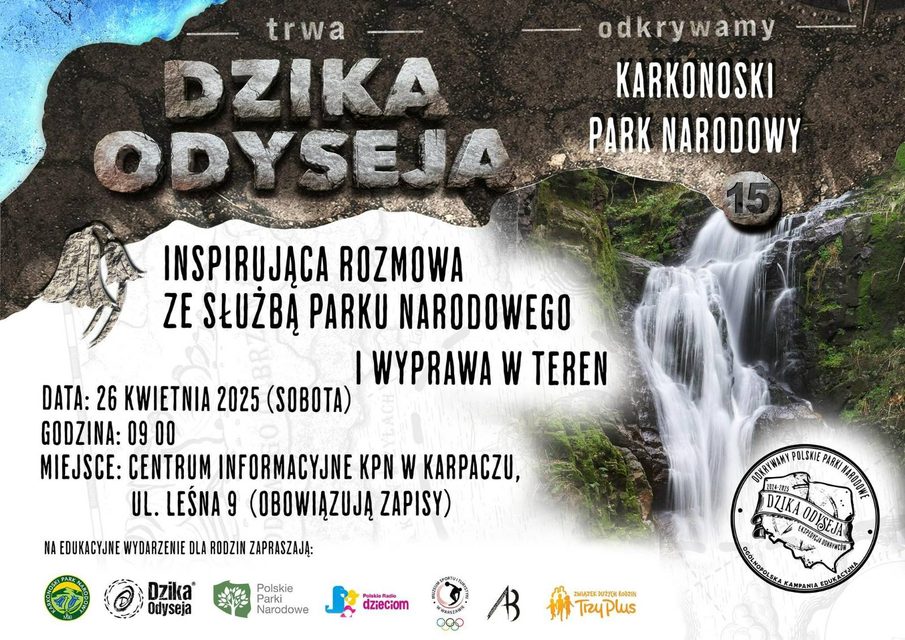 Dzika Odyseja, ekspedycja odkrywców w Karkonoskim Parku Narodowym.