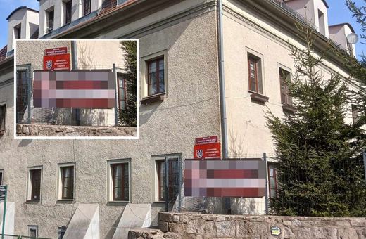 Na płocie przy DPS w Janowicach każdy może agitować