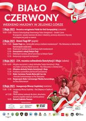 Biało–Czerwony weekend majowy w Jeleniej Górze