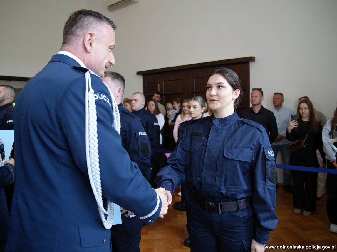 Nowi policjanci złożyli ślubowanie