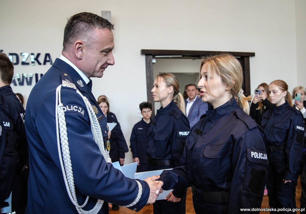 Nowi policjanci złożyli ślubowanie