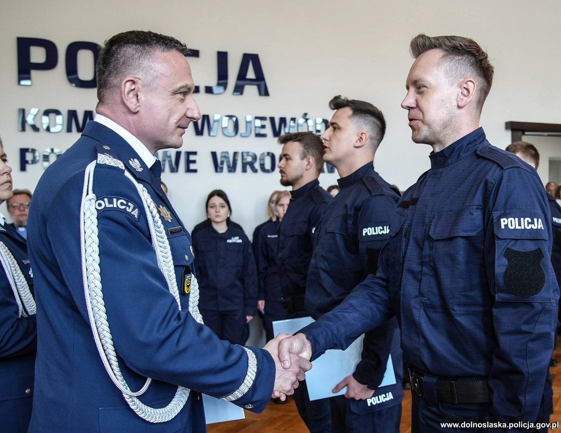Nowi policjanci złożyli ślubowanie