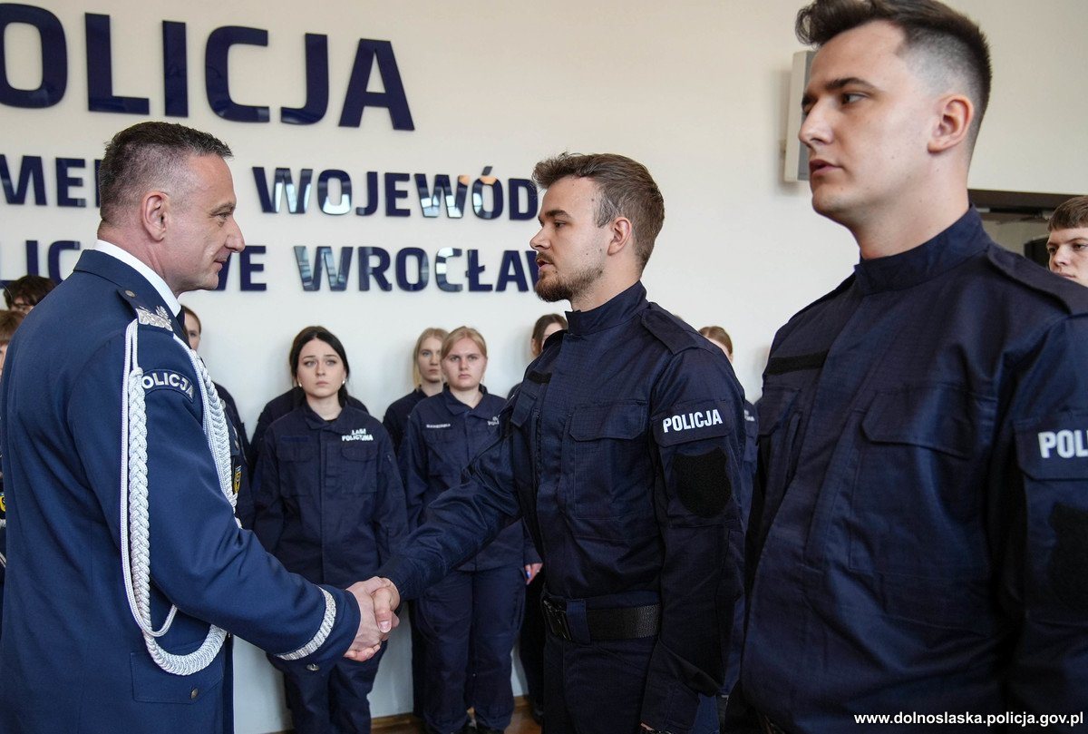 Nowi policjanci złożyli ślubowanie