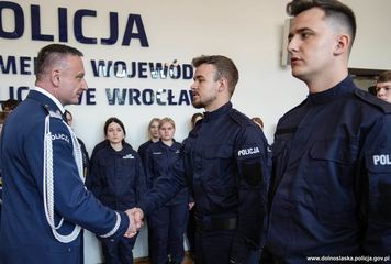 Nowi policjanci złożyli ślubowanie