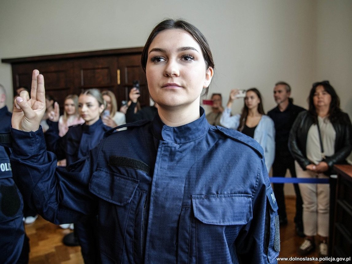 Nowi policjanci złożyli ślubowanie