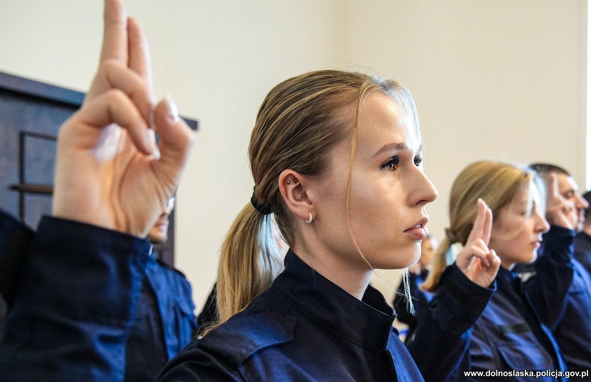 Nowi policjanci złożyli ślubowanie