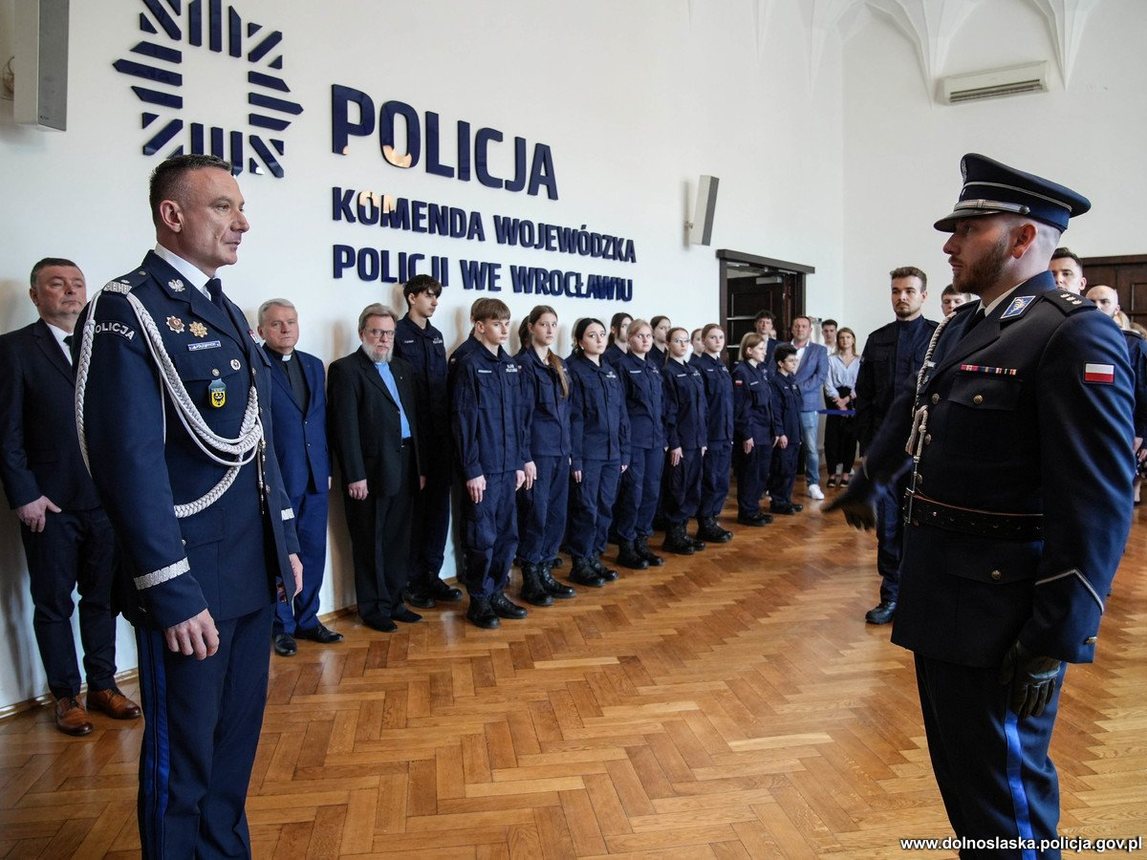 Nowi policjanci złożyli ślubowanie