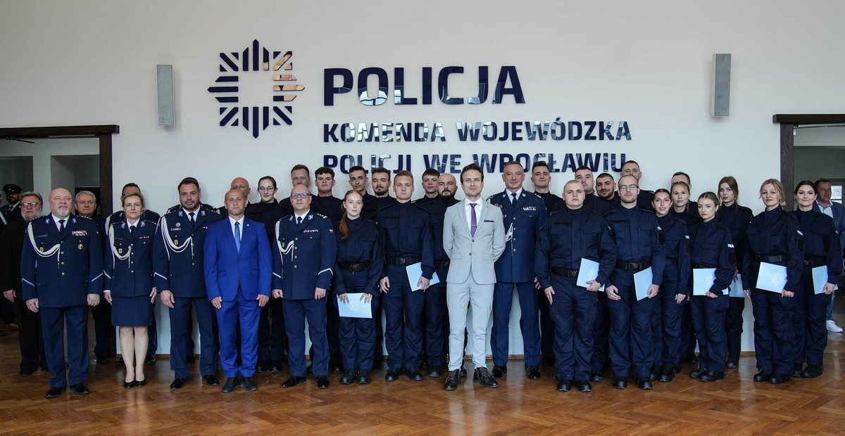 Nowi policjanci złożyli ślubowanie