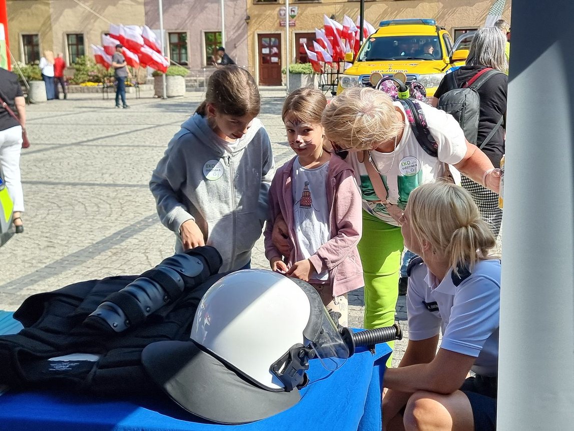 Piknik służb mundurowych na Święto Flagi