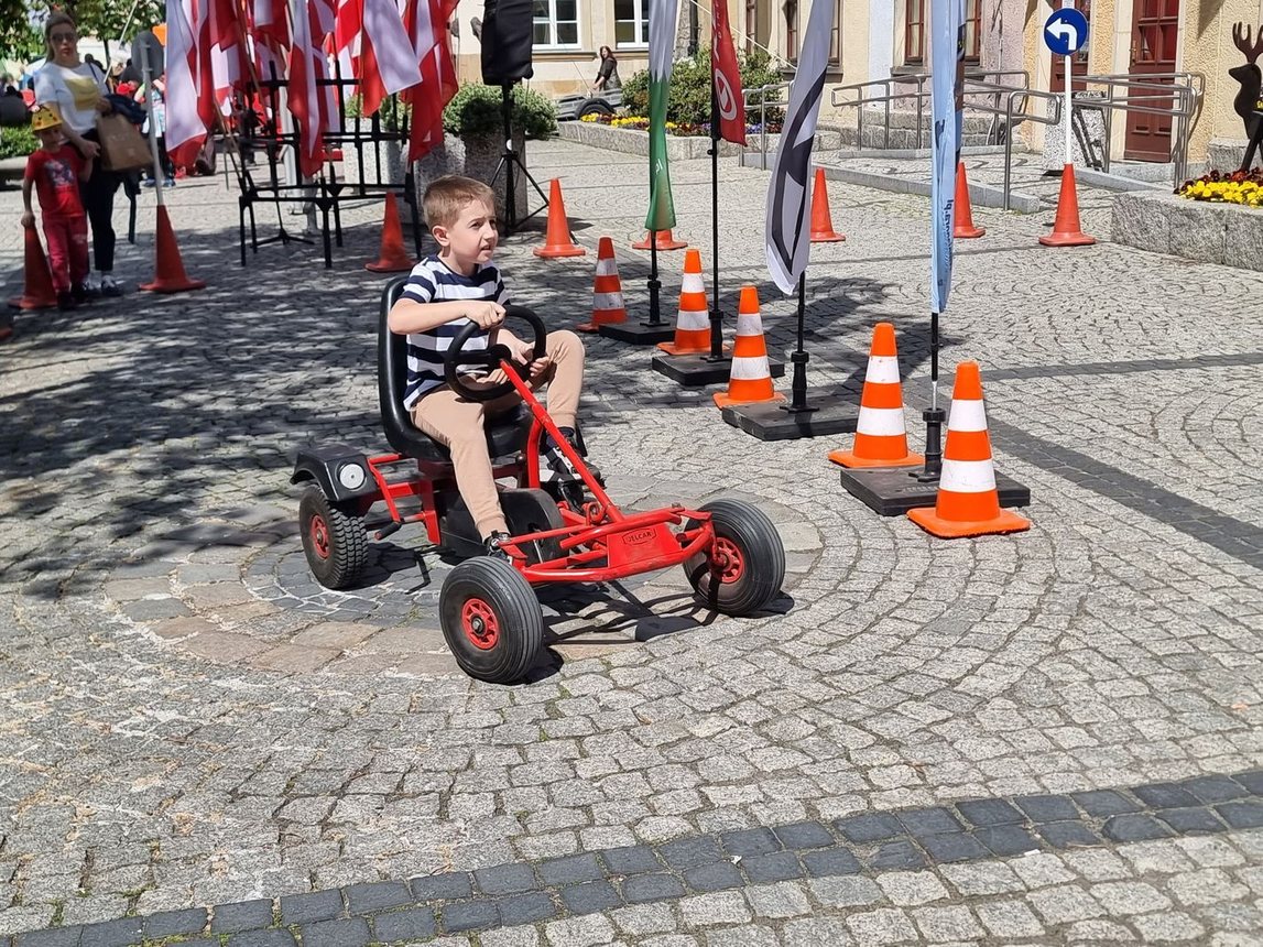 Piknik służb mundurowych na Święto Flagi