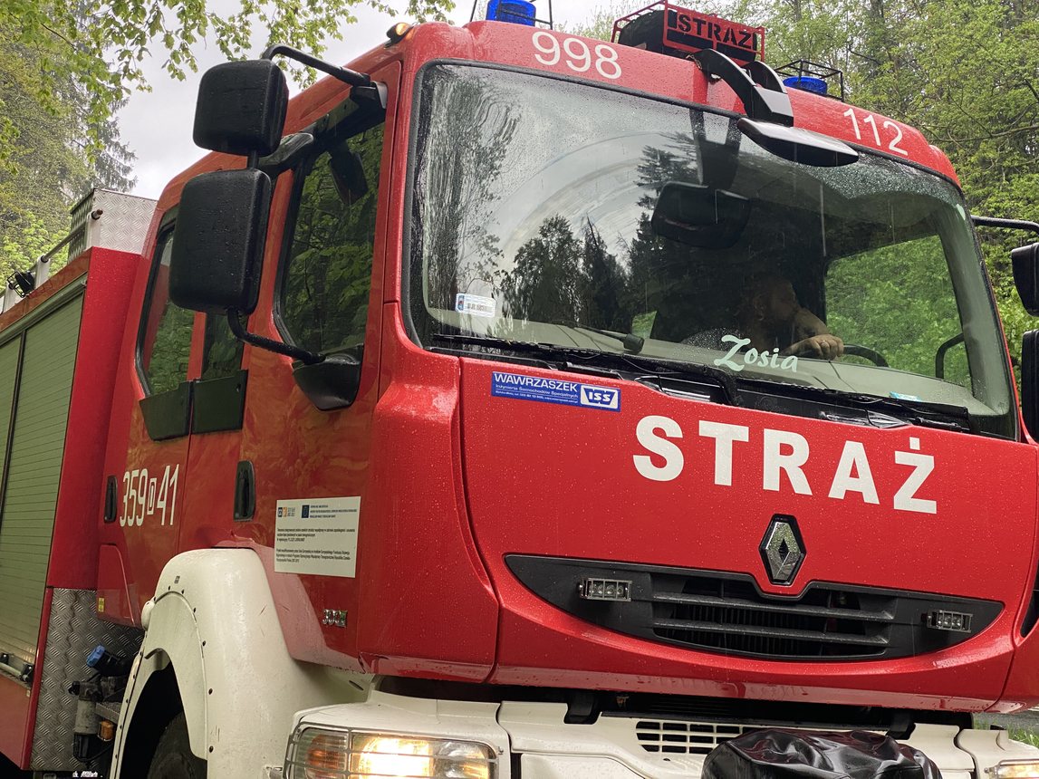 Zalało drogę do Szklarskiej Poręby