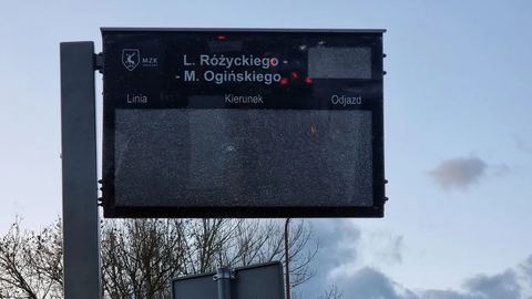 Mała awaria na przystankach