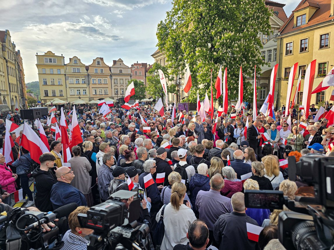 Karol Nawrocki w Jeleniej Górze