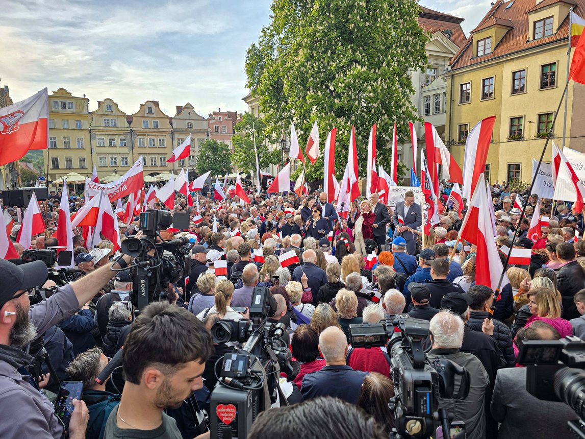 Karol Nawrocki w Jeleniej Górze