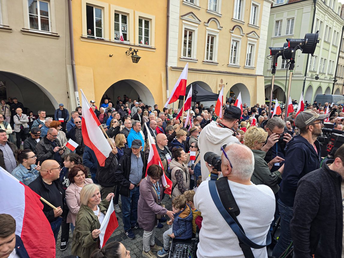 Karol Nawrocki w Jeleniej Górze