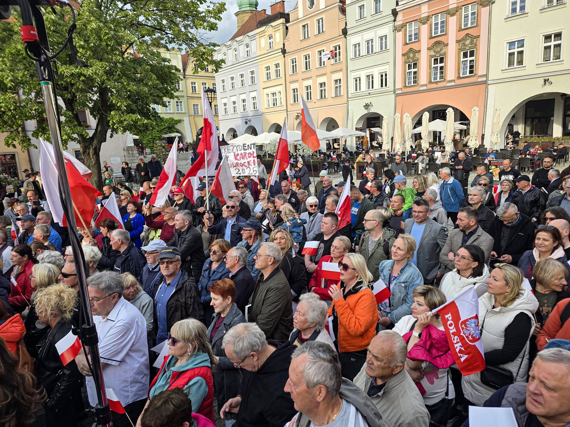 Karol Nawrocki w Jeleniej Górze