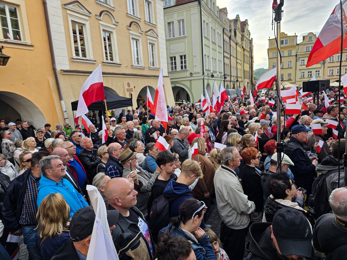 Karol Nawrocki w Jeleniej Górze
