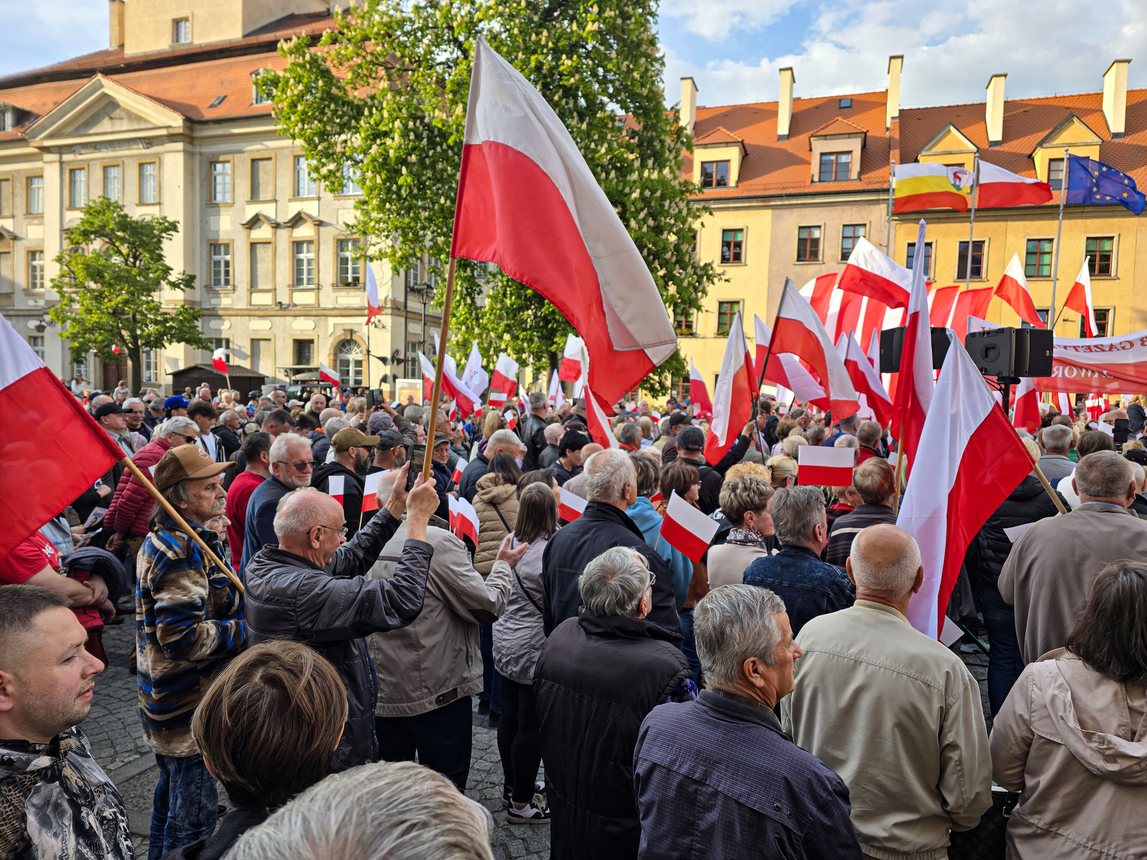 Karol Nawrocki w Jeleniej Górze