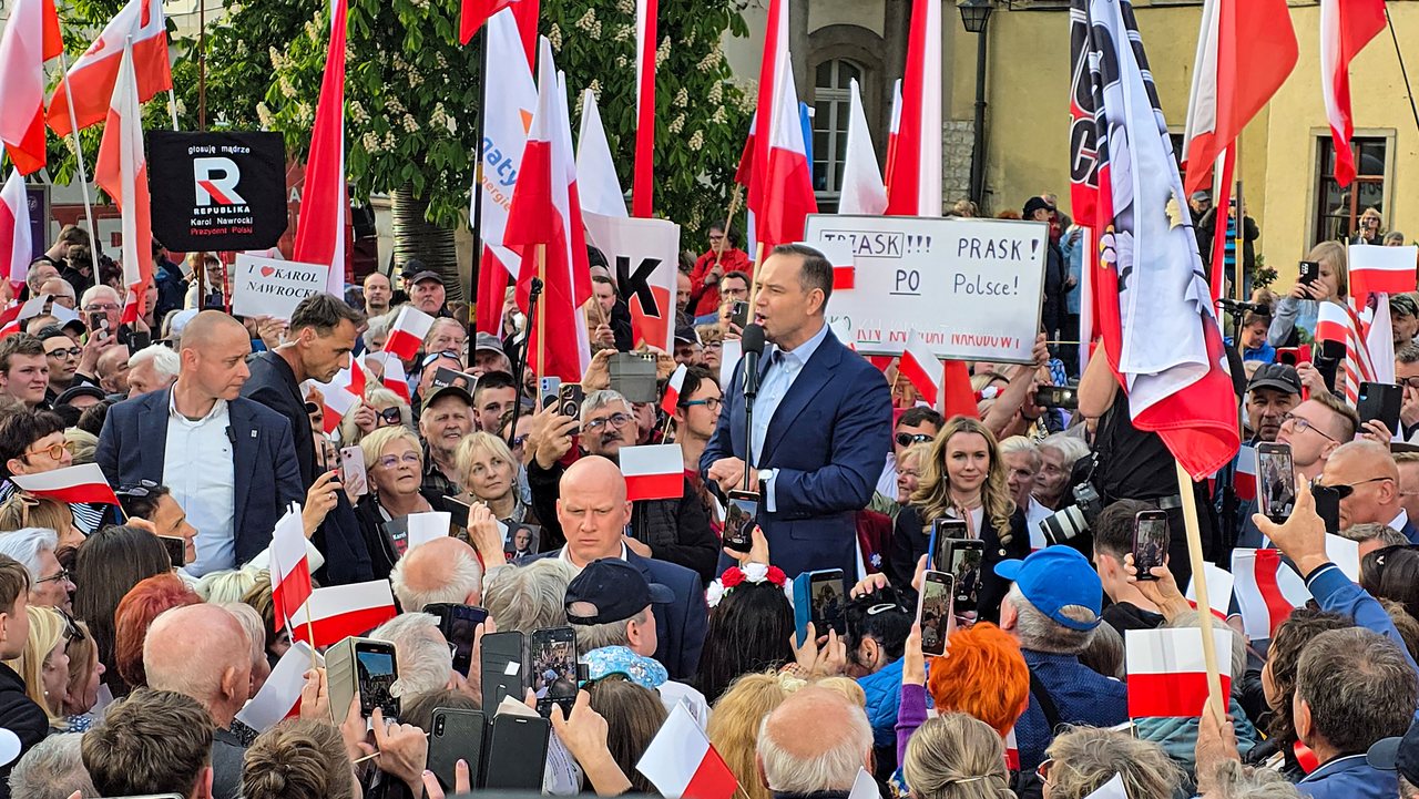 Karol Nawrocki w Jeleniej Górze