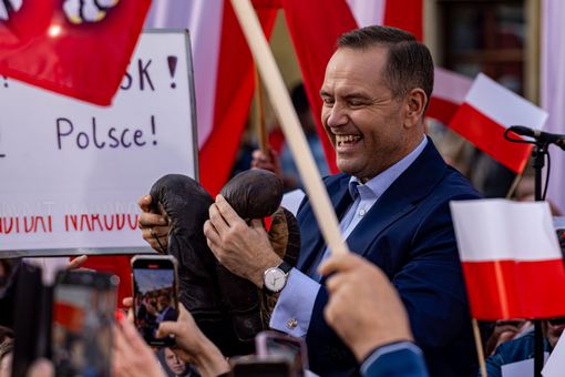 Karol Nawrocki w Jeleniej Górze