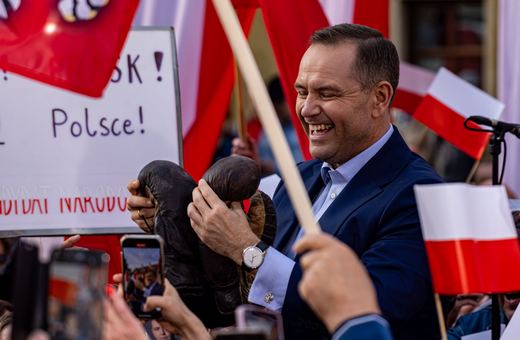 Karol Nawrocki w Jeleniej Górze