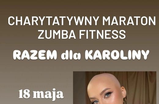 Wspólna zumba dla Karoliny