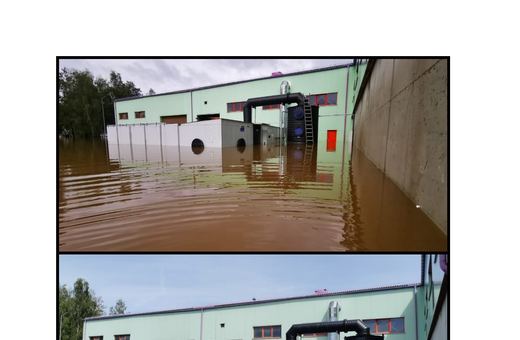 Oczyszczalnia wraca do pełnej pracy po powodzi