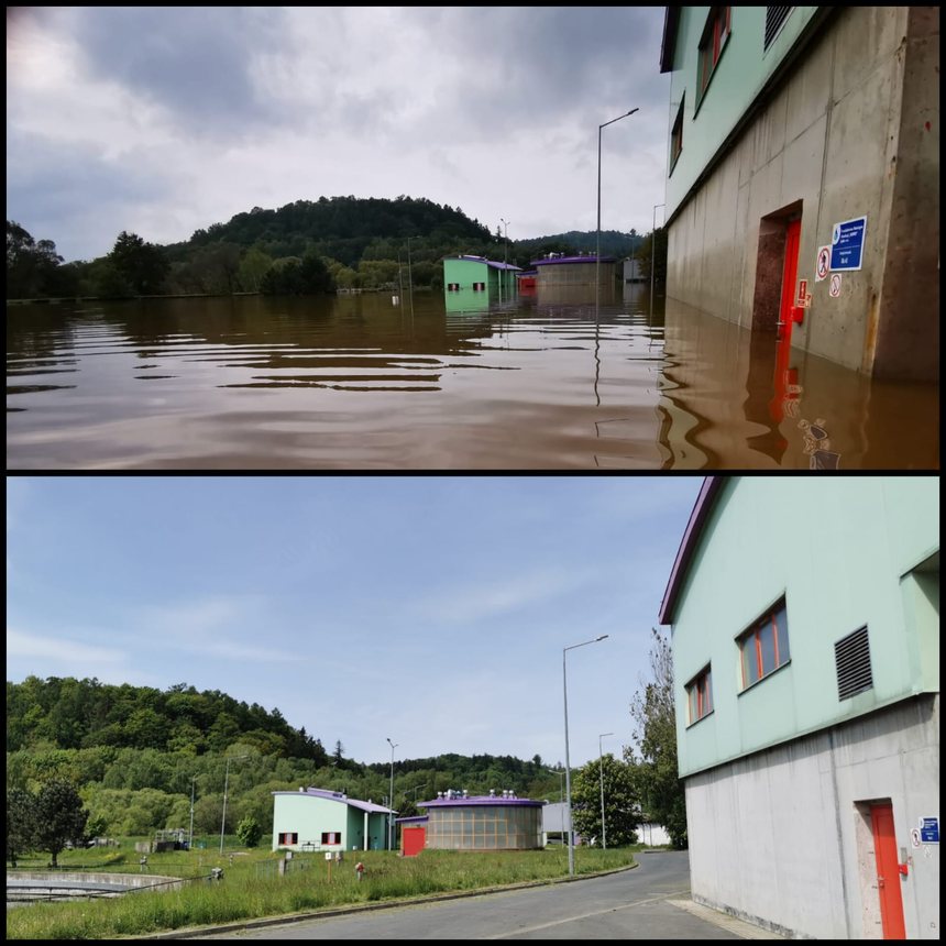 Oczyszczalnia wraca do pełnej pracy po powodzi