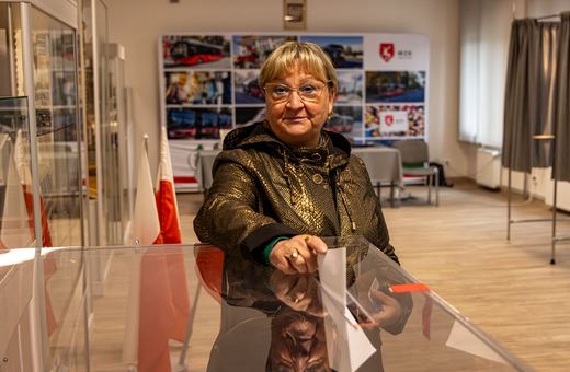 Frekwencja w południe 20 %