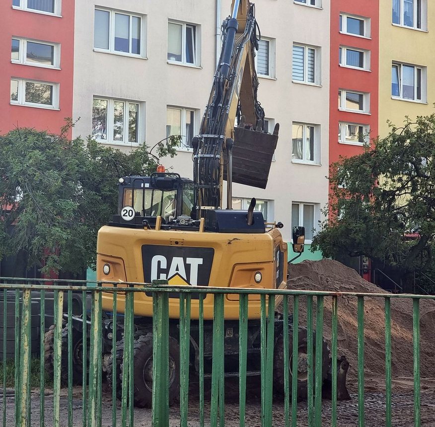 Niepogoda nie wstrzymała robót