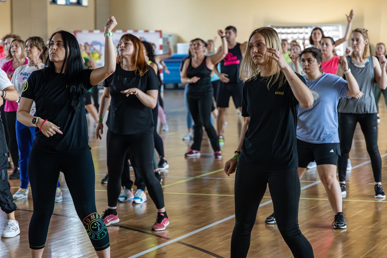 Tańczyli zumbę dla Karoliny