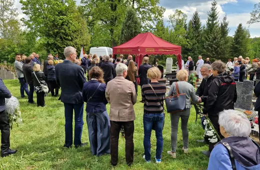 Pożegnanie Andrzeja Grochali