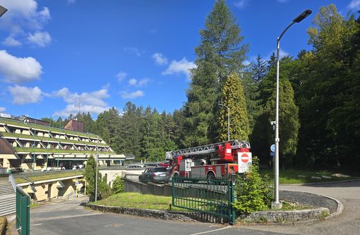 Czujka zadziałała, straż interweniowała