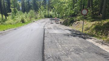 Remont drogi powiatowej do Sosnówki