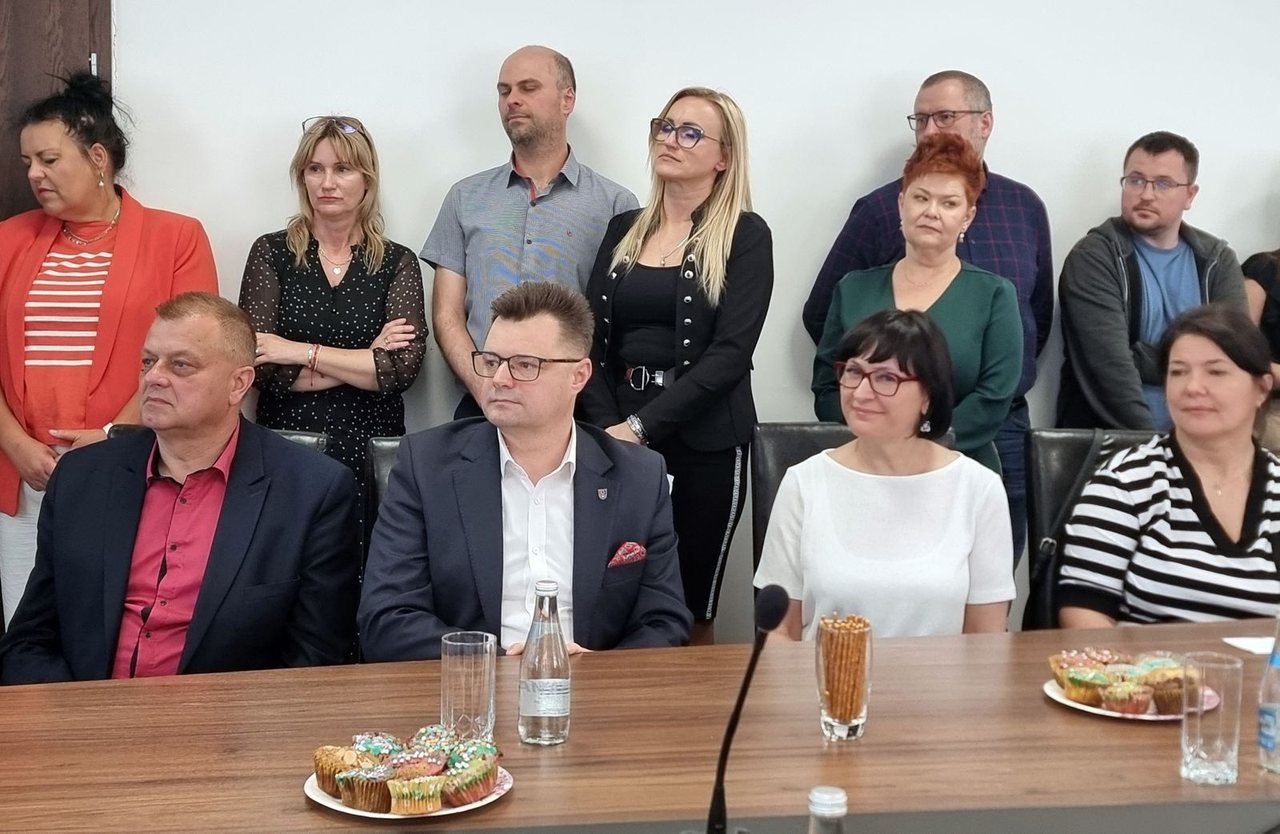 Podziękowania dla Starostwa od dzieci