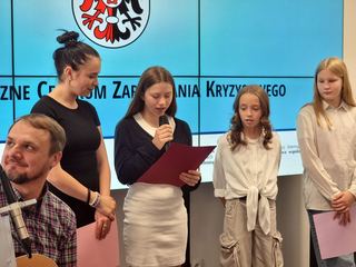 Podziękowania dla Starostwa od dzieci