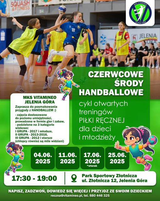 Zapraszają na Czerwcowe Środy Handballowe