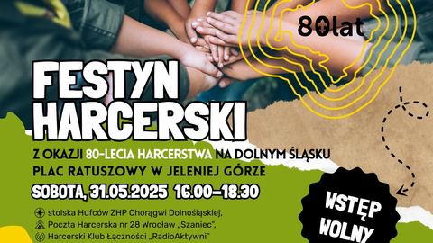 80 lat harcerstwa – zapraszamy na festyn