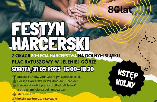80 lat harcerstwa – zapraszamy na festyn