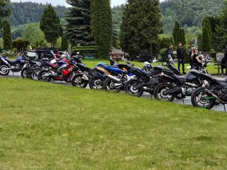 Pogrzeb motocyklisty