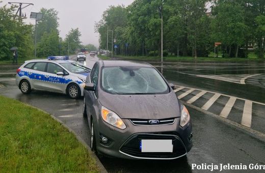 Potrącenie na przejściu