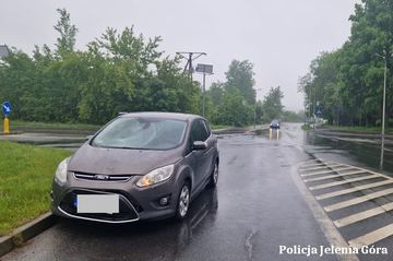 Potrącenie na przejściu